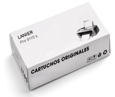 Cartuchos de REVELADOR ORIGINAL para Lanier Pro 8110 Series Negro D1809640,D180-9640,D1799640,D179-9640