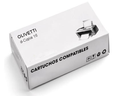 Cartuchos de RODILLO FUSOR INFERIOR COMPATIBLE para Olivetti d-Copia 16  2C920060, 2C920061