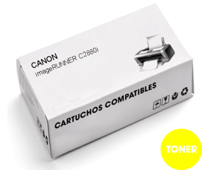 Cartuchos de TONER COMPATIBLE para Canon imageRUNNER C2380i Amarillo C-EXV21, 0455B002
