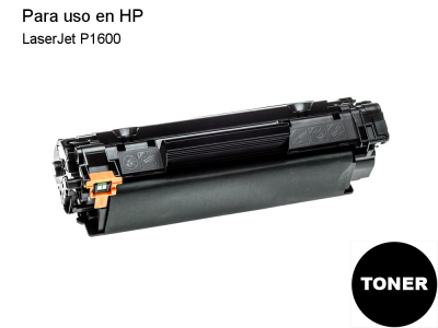 Cartuchos de TONER COMPATIBLE para HP LaserJet P1606 Negro CE278A, Cartridge 728, 3500B002, CRG-726,3483B002