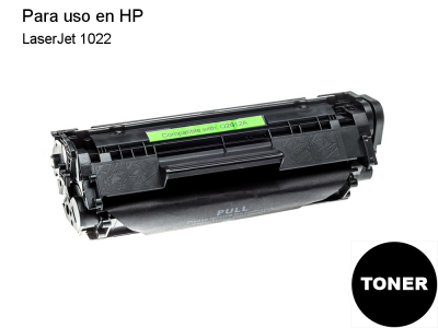 Cartuchos de TONER COMPATIBLE para HP LaserJet M1005 mfp Negro Q2612A, 12A, FX10