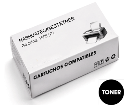 Cartuchos de TONER COMPATIBLE para Nashuatec/Gestetner Gestetner 1505 Negro 888087, Tipo 1220D