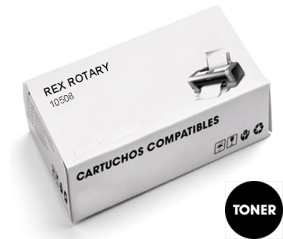 Cartuchos de TONER COMPATIBLE para Rex Rotary 10508 Negro 885344