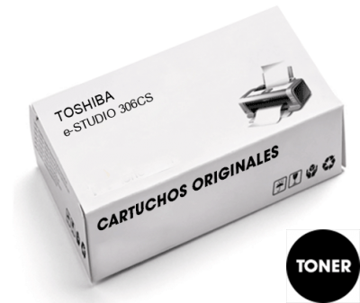 Studio 305cs Cartuchos de TONER ORIGINAL para Toshiba e-STUDIO 305CS Negro T-305PK-R ...